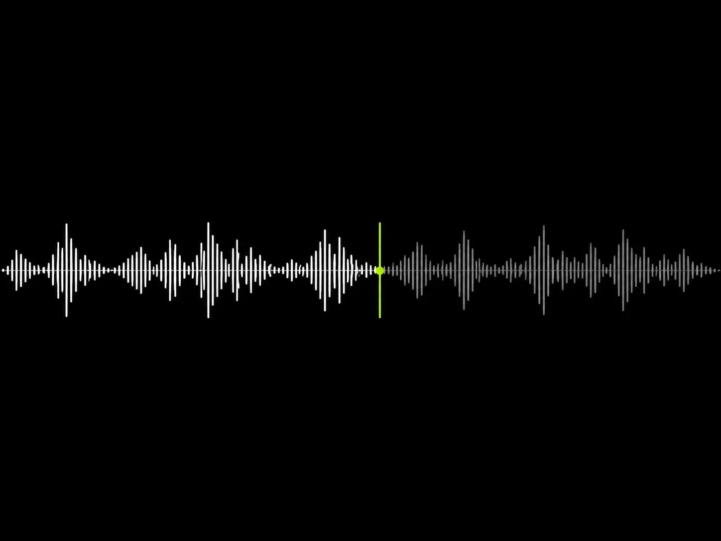 Pending capture of the Audio Extend continuation point